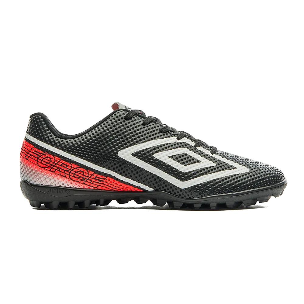 Umbro Society Masculino Futbol Force Black/White/FieryCoral