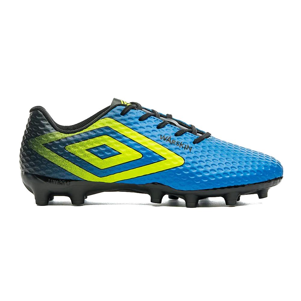 Umbro Campo Masculino Futbol Warskin AzulElectrico/Lima/Preto