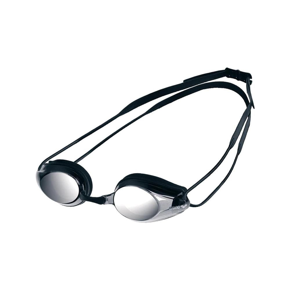 Arena Lentes Natacion Unisex Tracks Mirror Black Smoke Silver Black