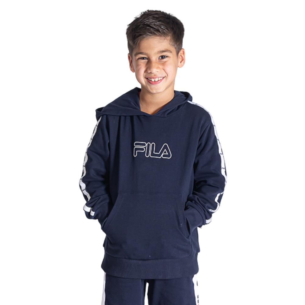 Fila Canguros Niños Agustin Tape Oh Hoody Fila Navy