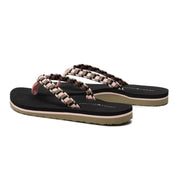 Tommy Hilfiger Zapatillas Femenino Woven Webbing Flat Beach Sanda Black