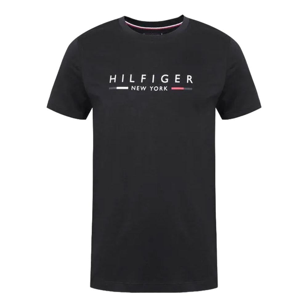 Tommy Hilfiger Remera Masculino IM HILFIGER NEW YORK TEE BLACK