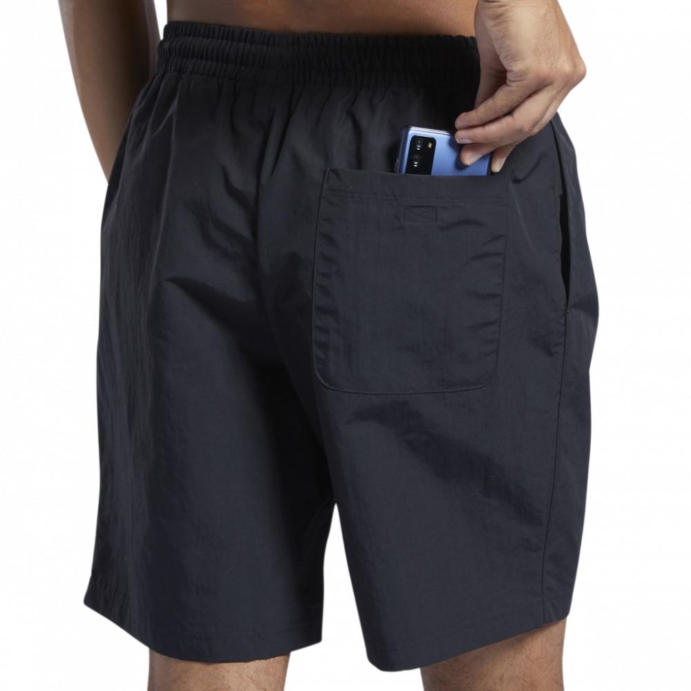 Reebok Training Shorts Masculino Essentials Utility Shorts Black