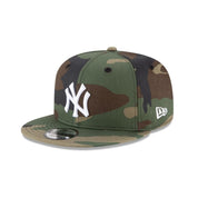 11941920 New Era Gorros MLB 9Fifty Snapback New York Yankees Green/Camouflage/Grey