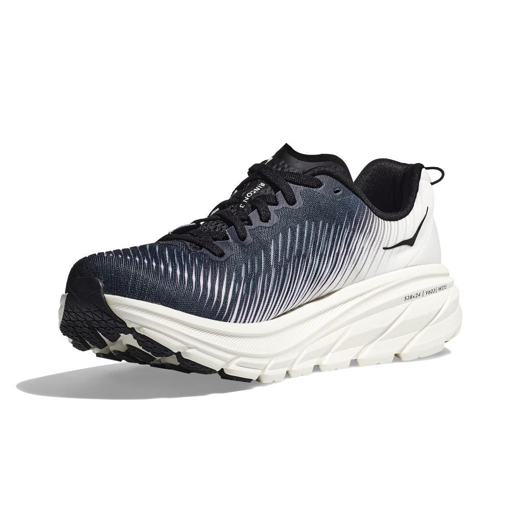 Hoka Deportivos Masculino Running Rincon 3 Black/White