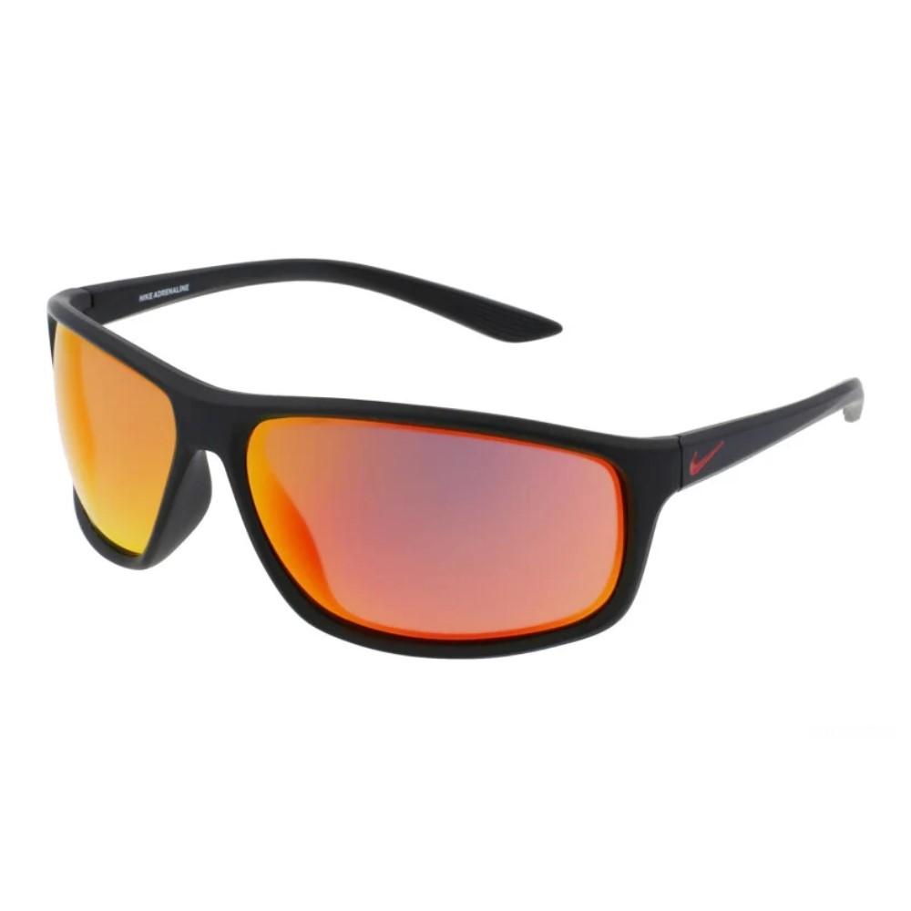 Nike Lentes Adrenaline M Matte Black/Grey/Red Mirror