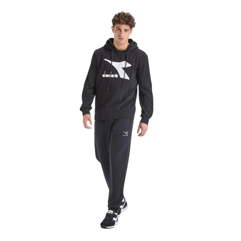 Diadora Hoddie Masculino Hoodie Chromia Black