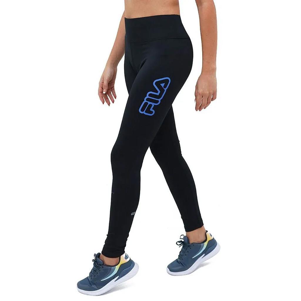 Fila Calzas Femenino Training D24700W-1 Black/Electric Blue