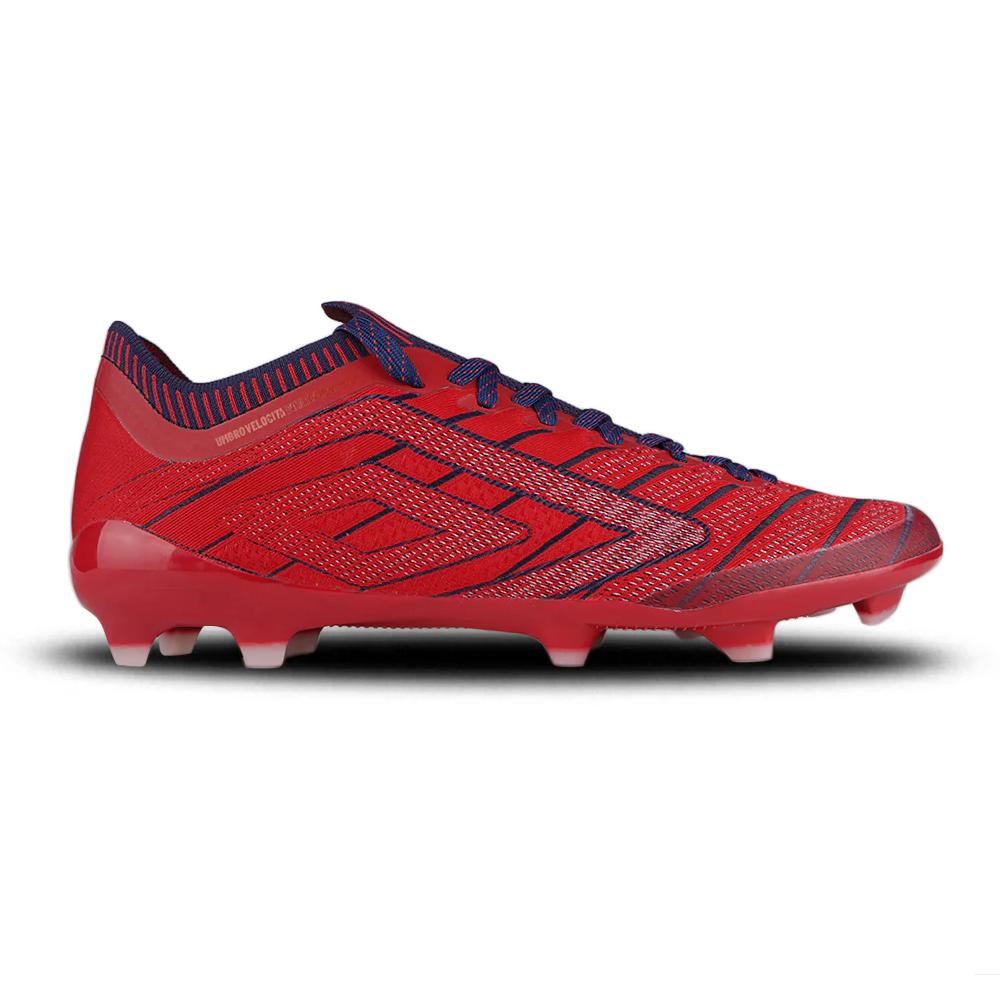 Umbro Campo Masculino Futbol Velocita Elixir Pro Fg Red/Blanco/Mescla Magenta