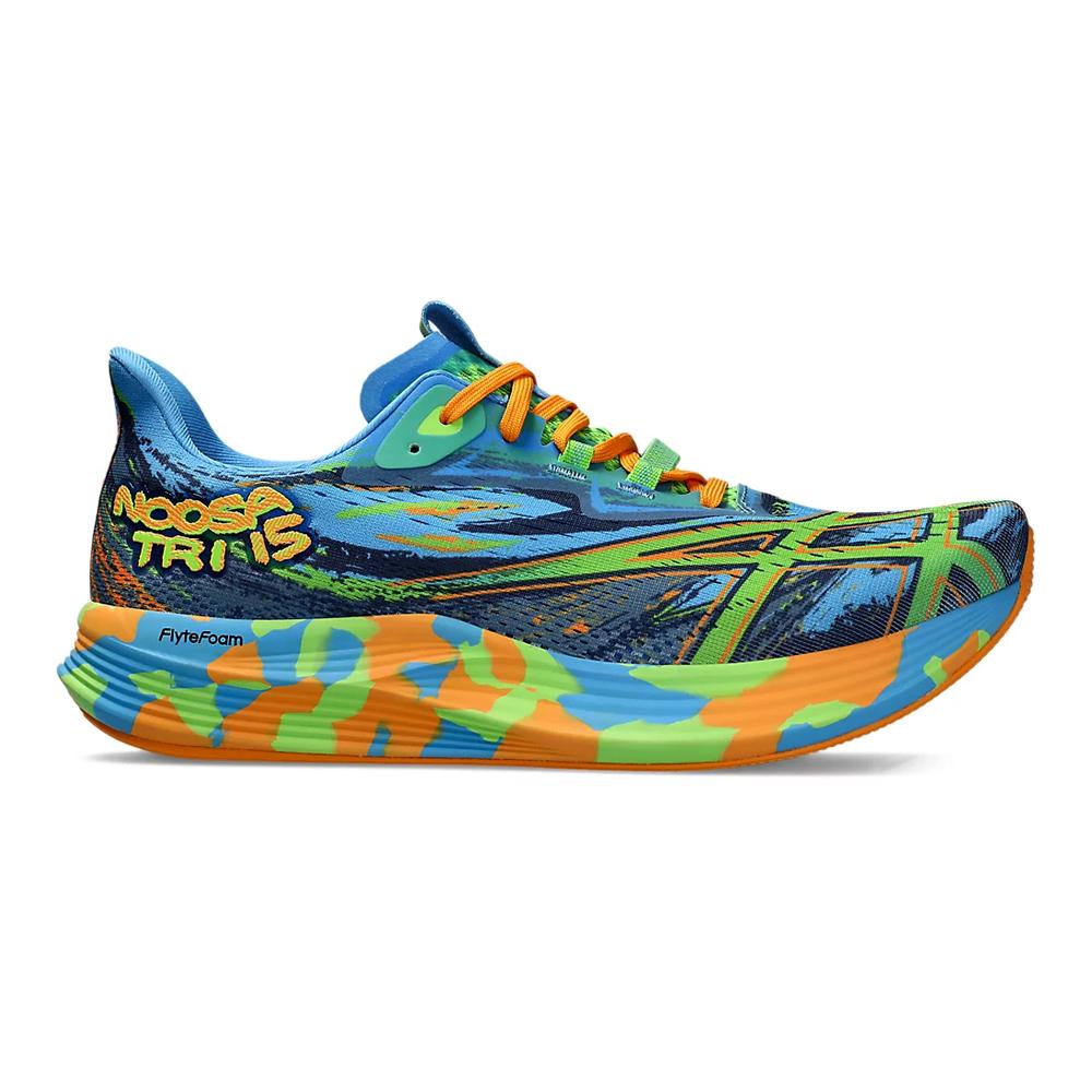 Asics Running Masculino Noosa Tri 15 Waterscape/Electric Lime