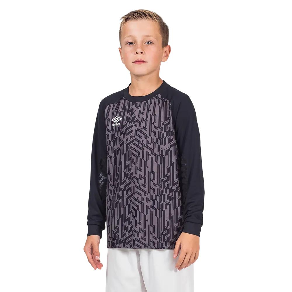 Umbro Camisetas Niños Futbol Goalkeeper Long Sleeves Shirt Gaudium Negro