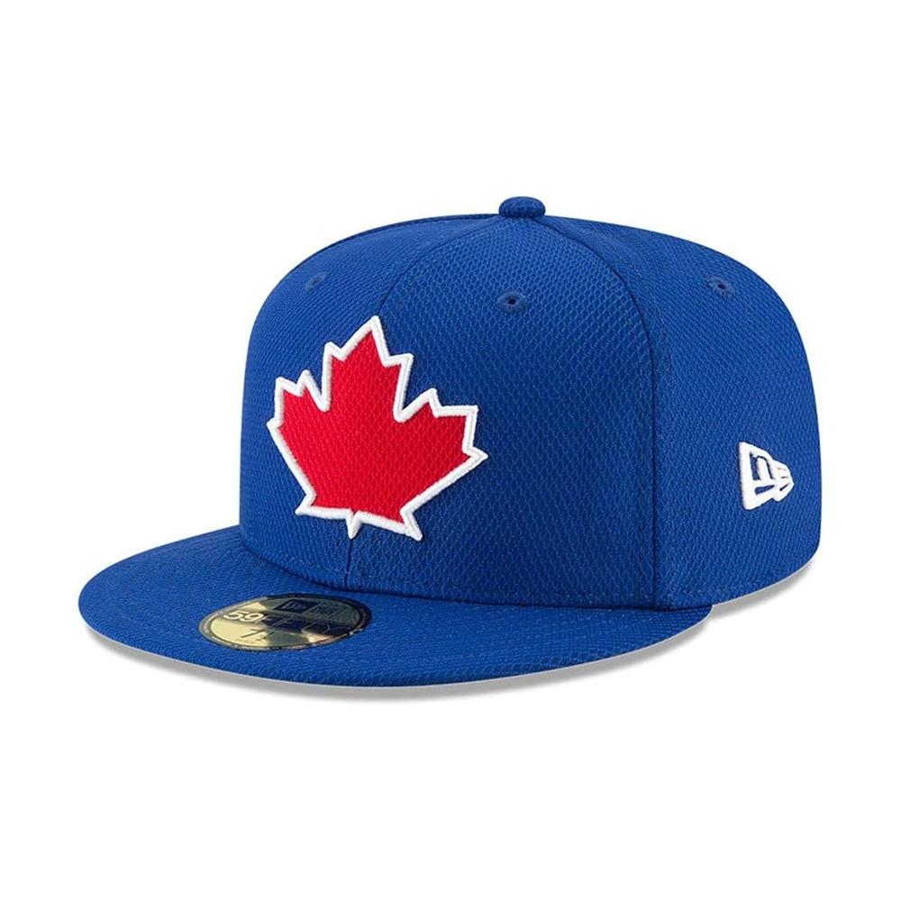 MAZ-New Era Gorros MLB 59Fifty Toronto Blue Jays Blue/Black/Red