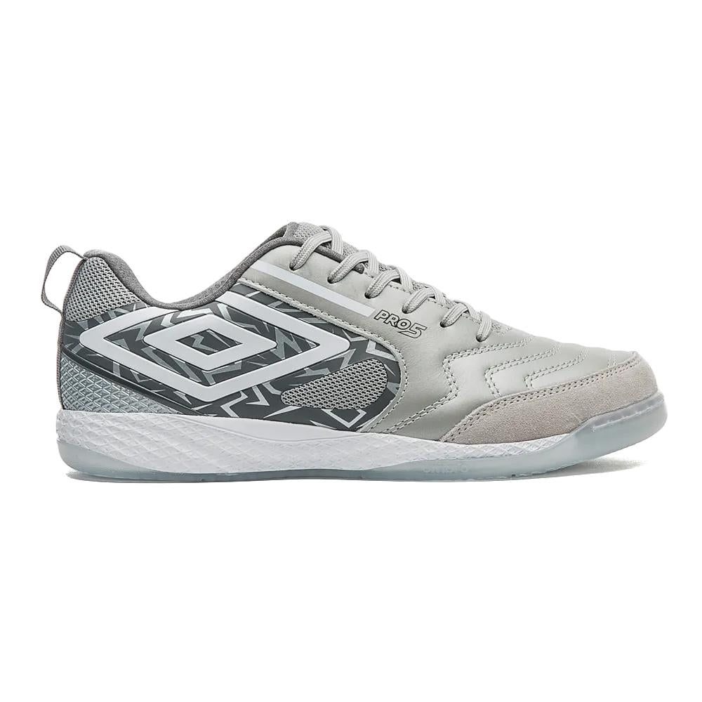 Umbro Indoor Unisex Futbol Pro 5 Bump Gris/Grafito/Blanco