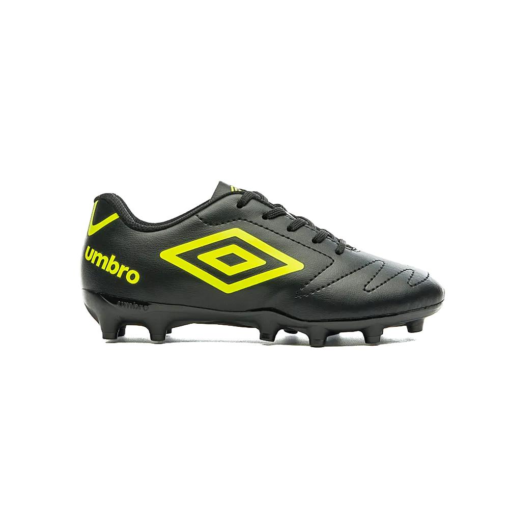 Umbro Campo Niños Futbol Class 2.2 Jr Negro/Lima