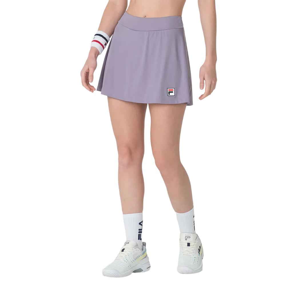 Fila Polleras Femenino Tennis Skort Basic Gray Lilac