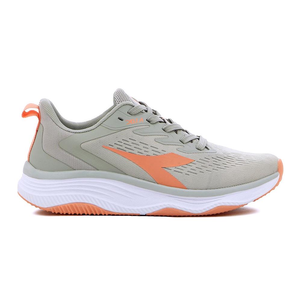 Diadora Deportivos Femenino Running Delta L 4030 Grey/Coral