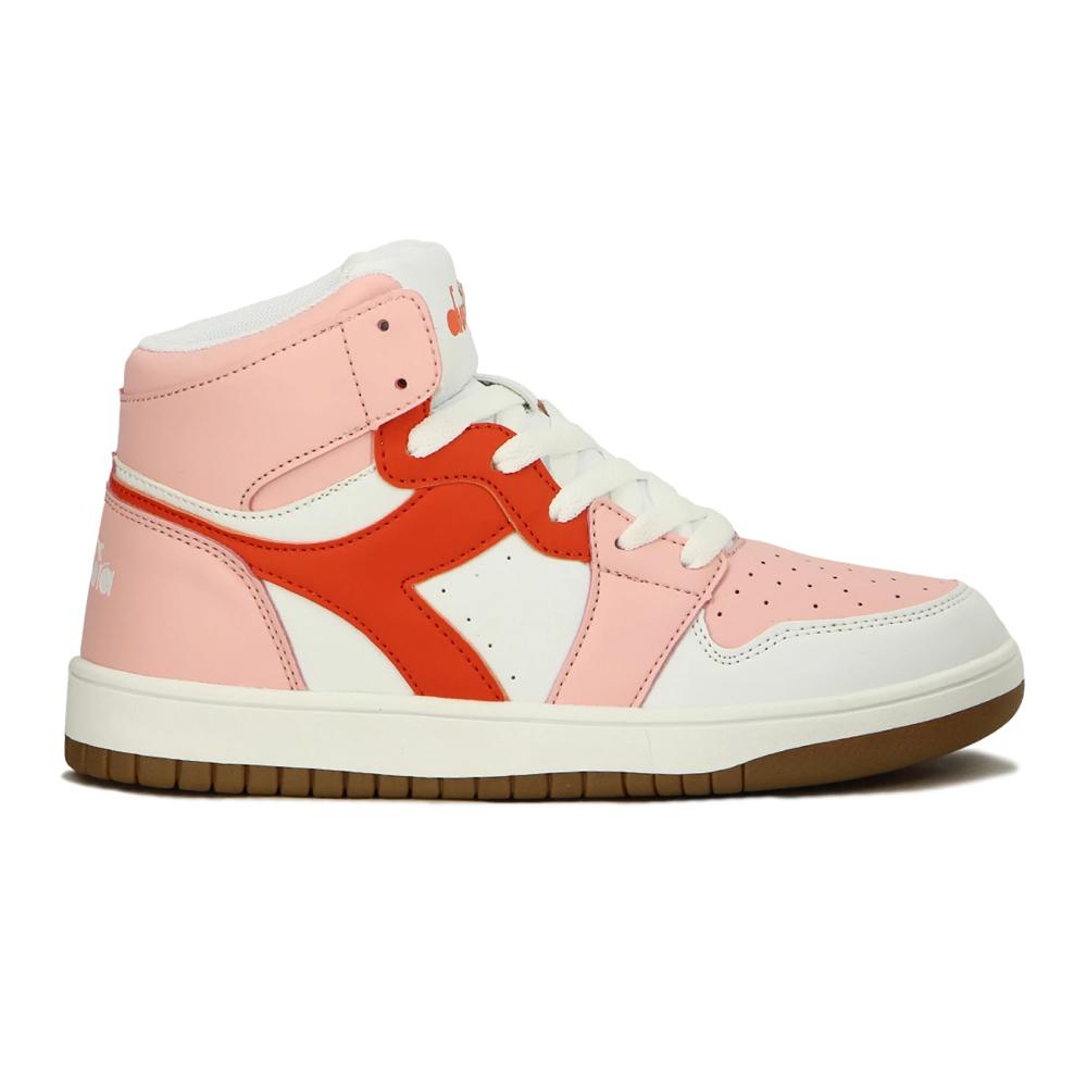 Diadora Casual Femenino Milano Mid Coral