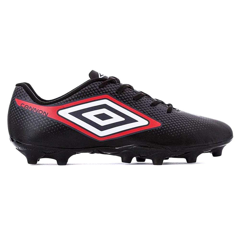 Umbro Campo Masculino Futbol Cannon Negro/Rojo/Blanco