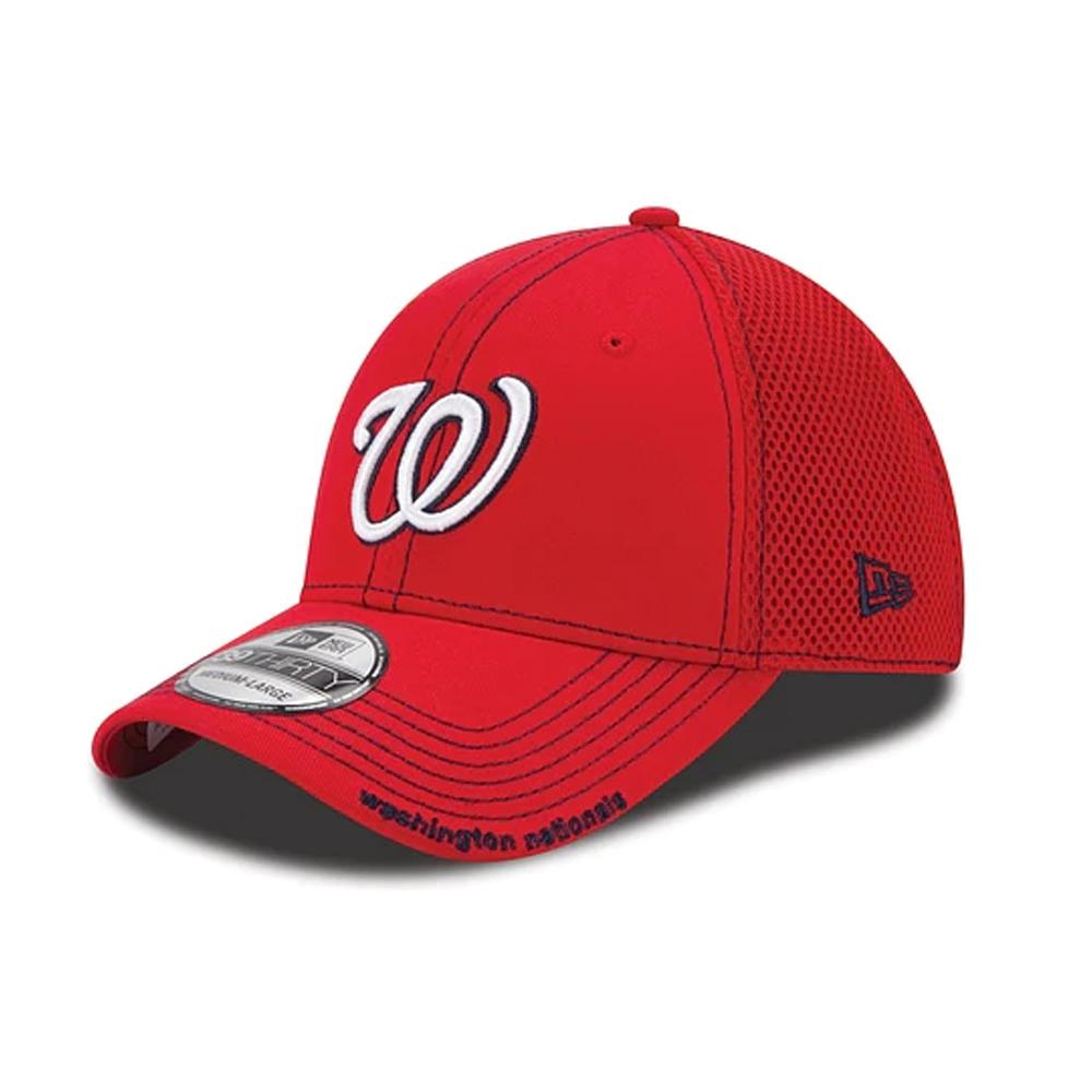 MAZ-New Era Gorros MLB 39Thirty Washington Nationals Red/White/Blue