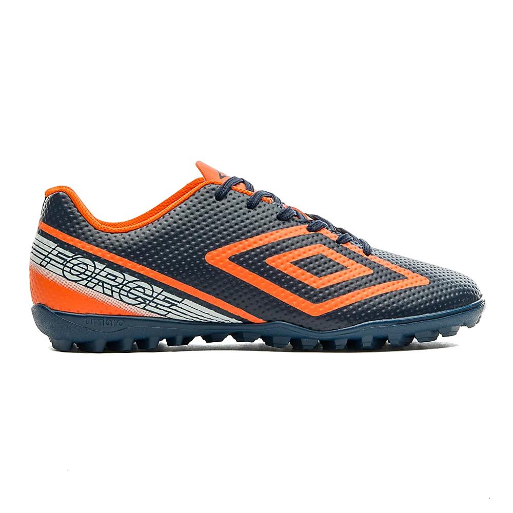 Umbro Society Masculino Futbol Force Navy/Carrot/White