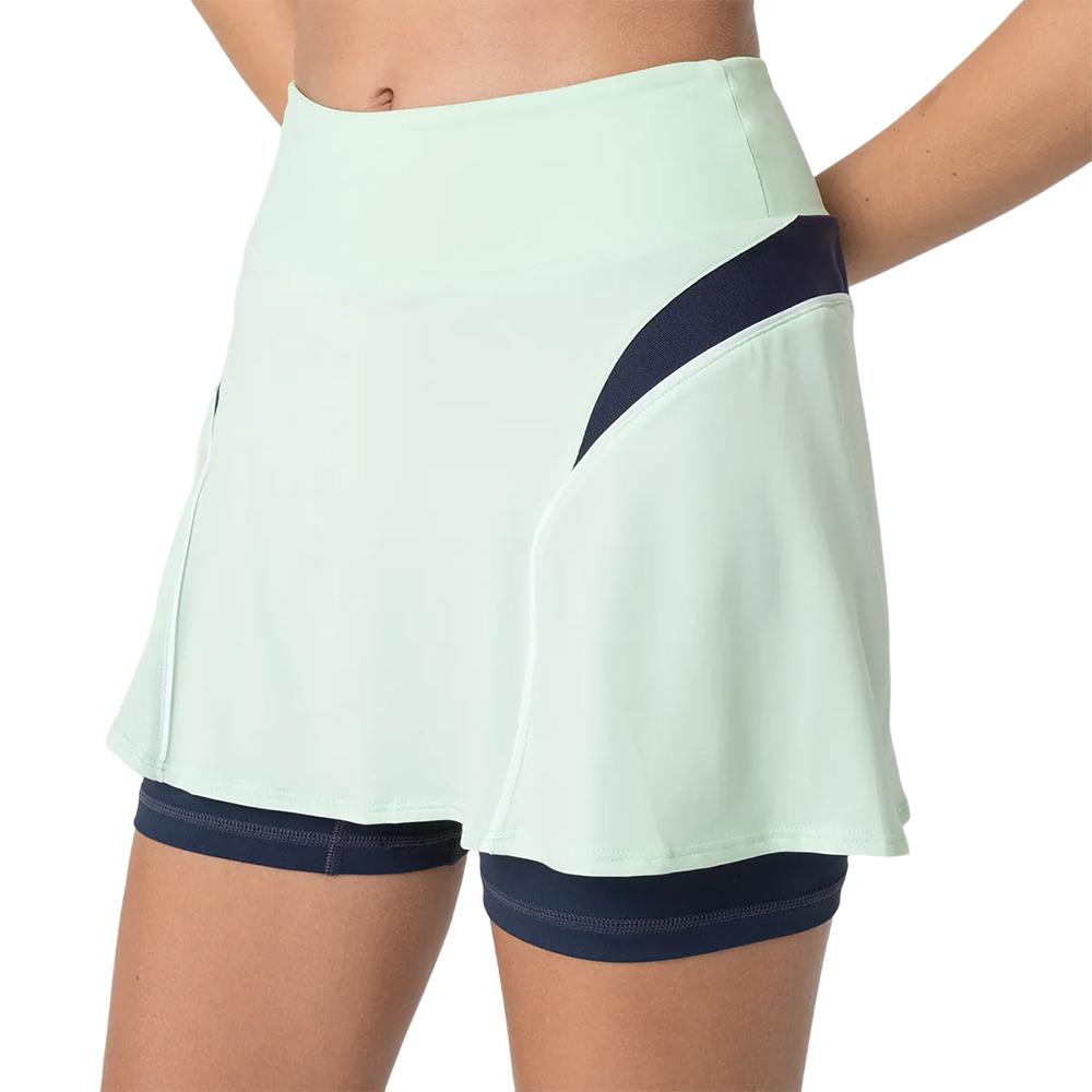 Fila Polleras Femenino Tennis Skort Gs Alley Light PastelGreen/Navy