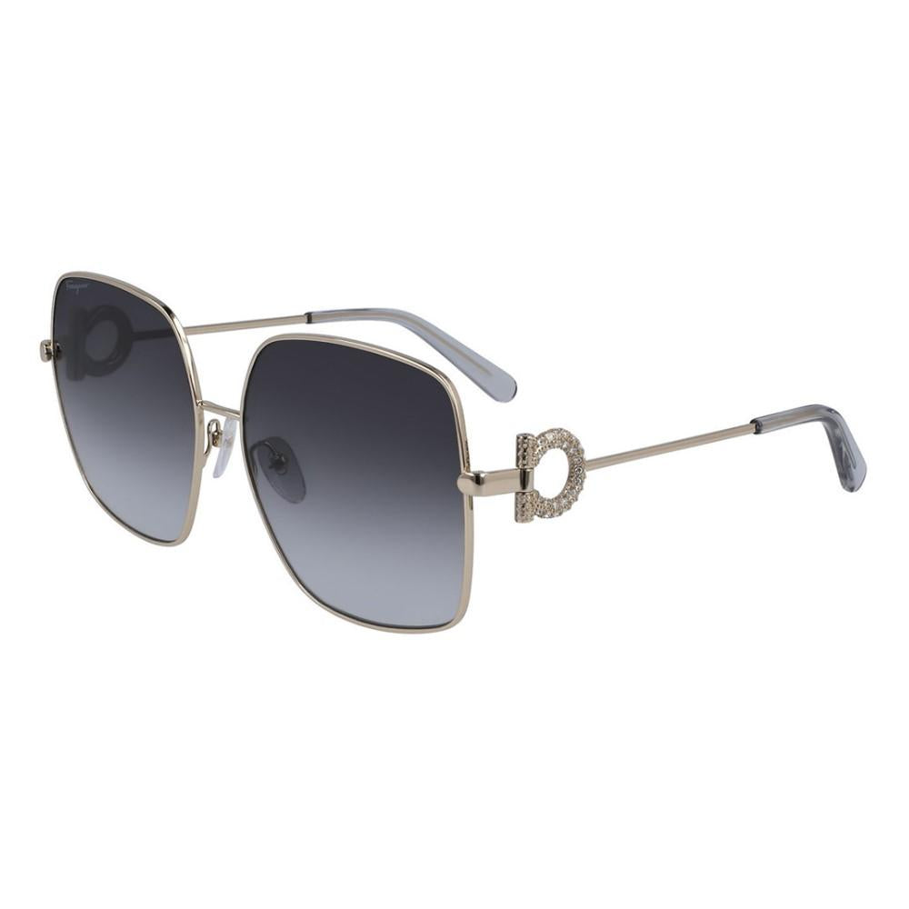 Salvatore Ferragamo Lentes SF243SR Light Gold/Grey Gradient