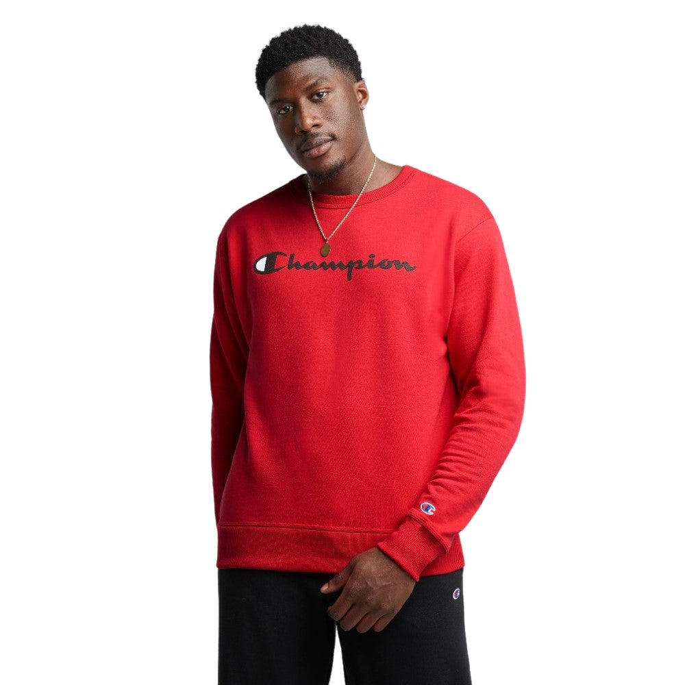 Sweater Masculino Champion Powerblend Rojo