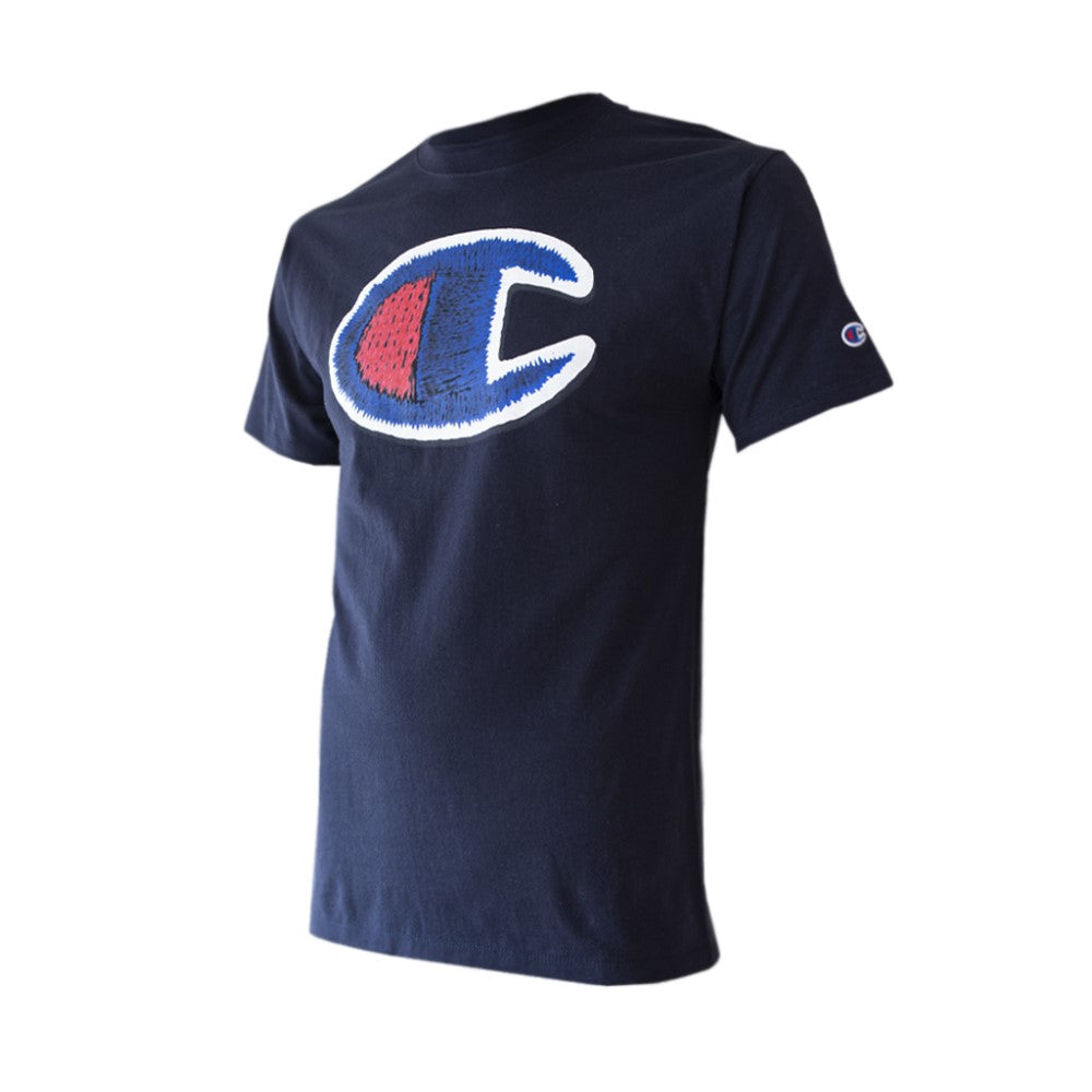 Remera Masculino Champion Capital C Azul