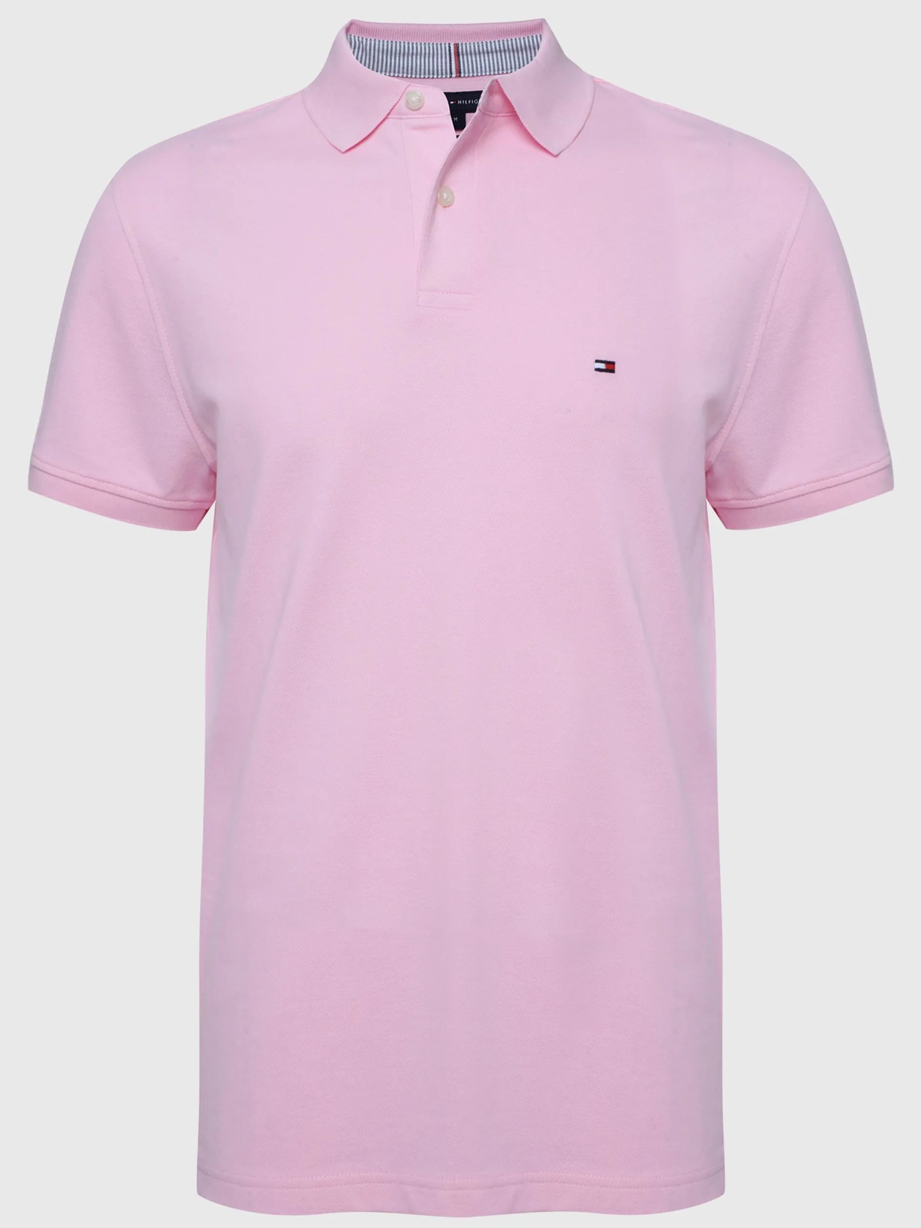 Remera Masculino Tommy Hilfiger 1985 Regular Polo Rosado