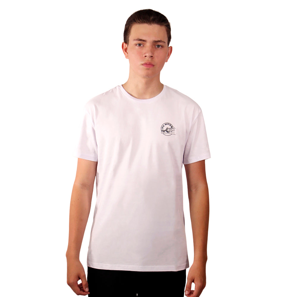 Remera Masculino Pony City Wings Classic Blanco