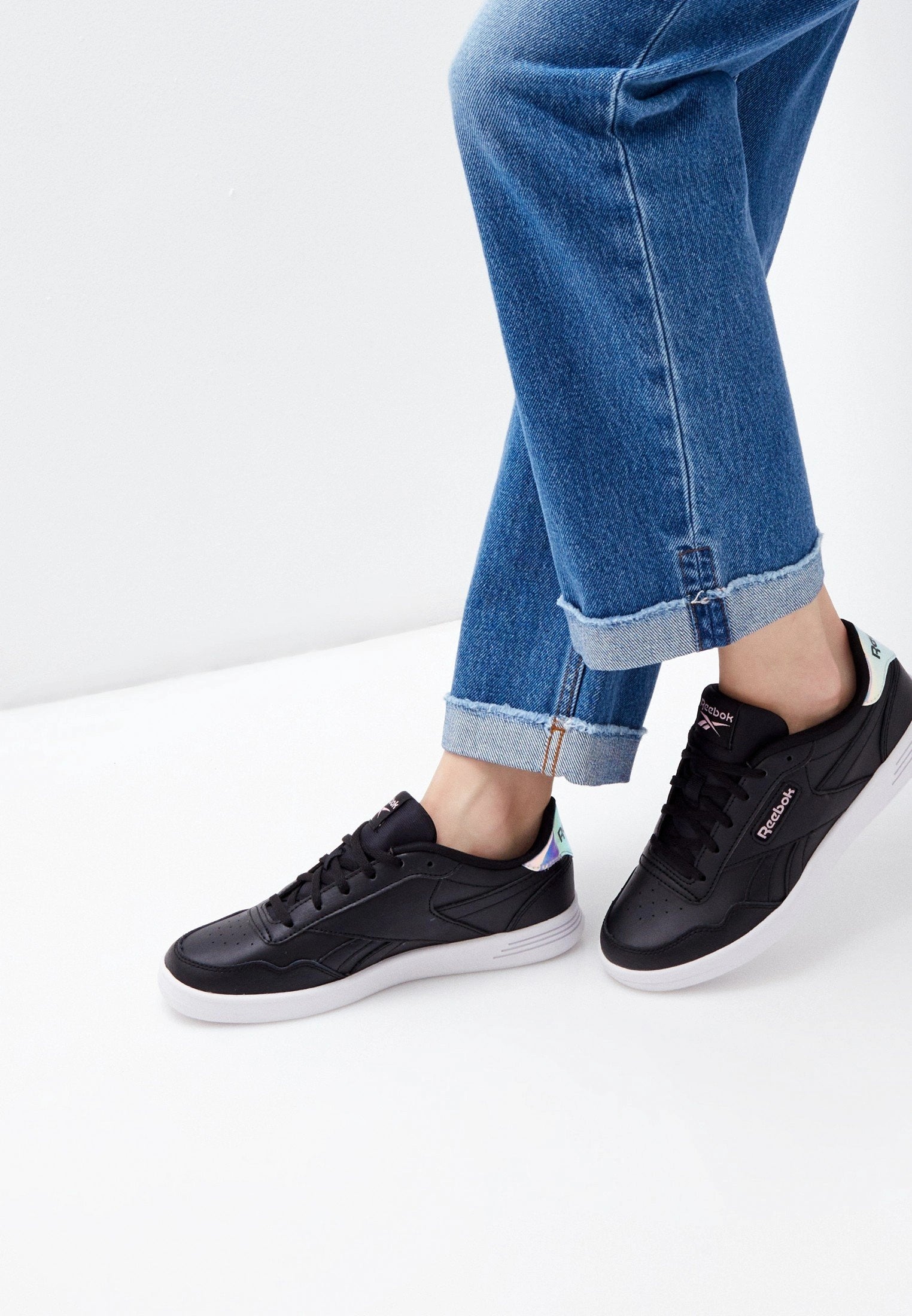 Champion Femenino Reebok Court Advance Negro