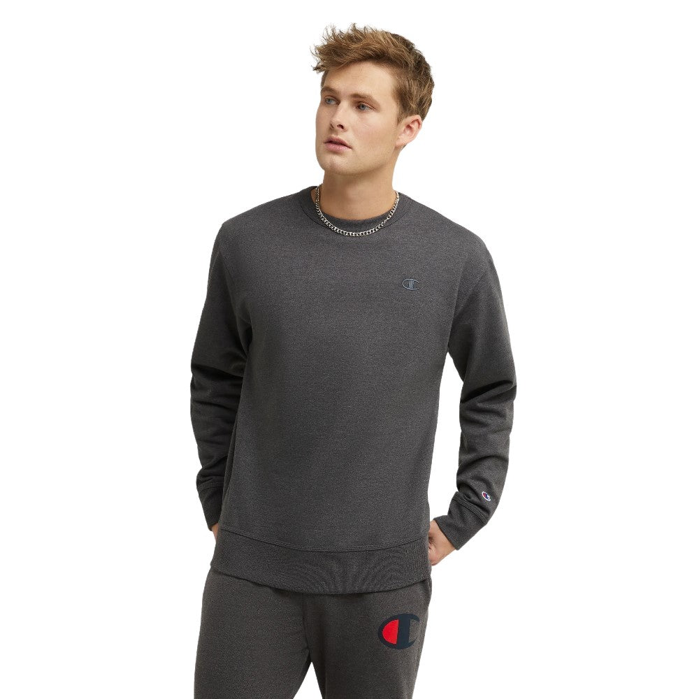 Sweater Masculino Champion Powerblend Gris