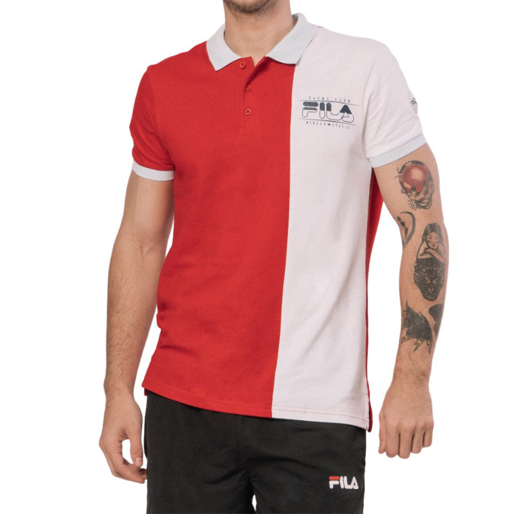 Remera Masculino Fila Polo Blanco