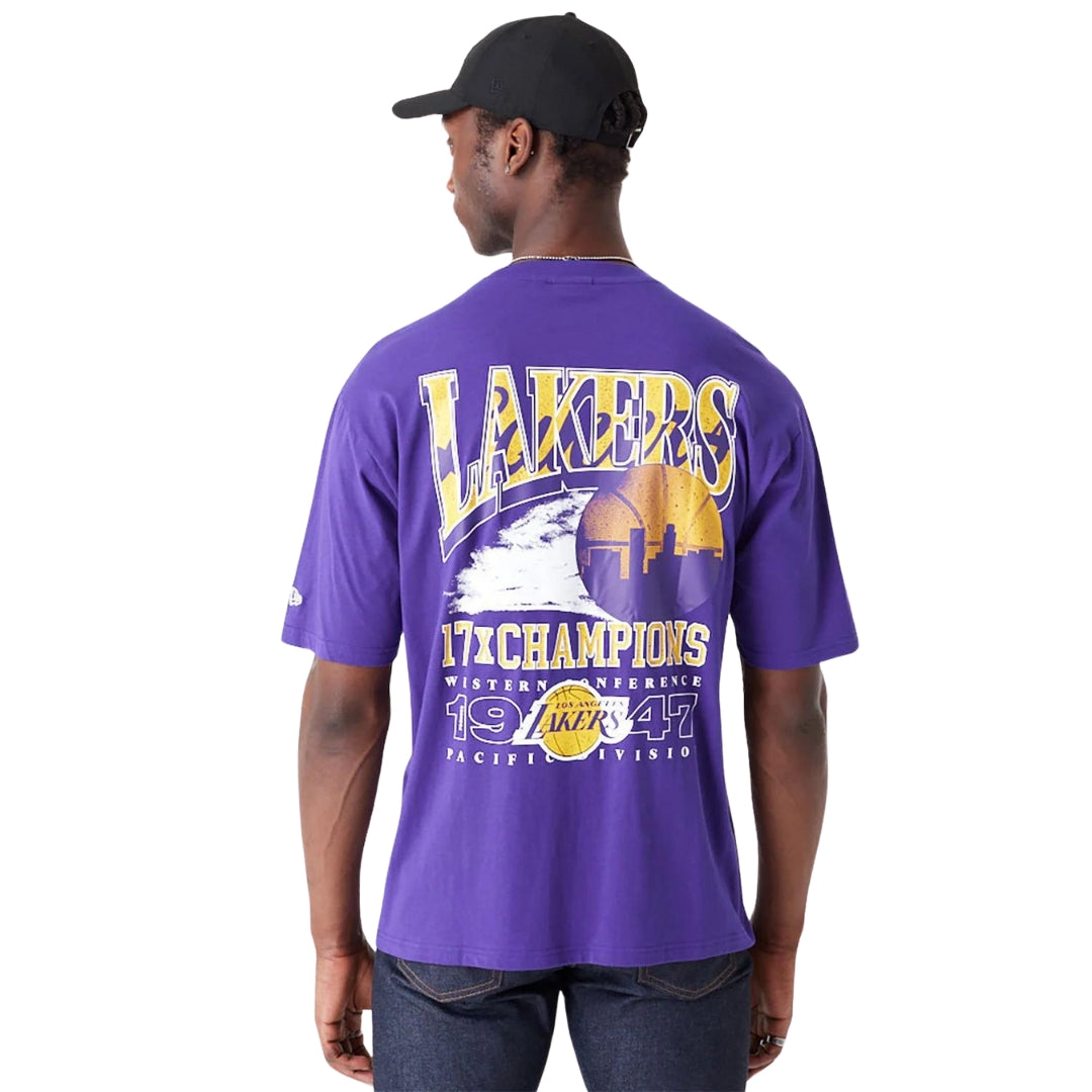 New Era Remeras NBA Los Angeles Lakers Championship