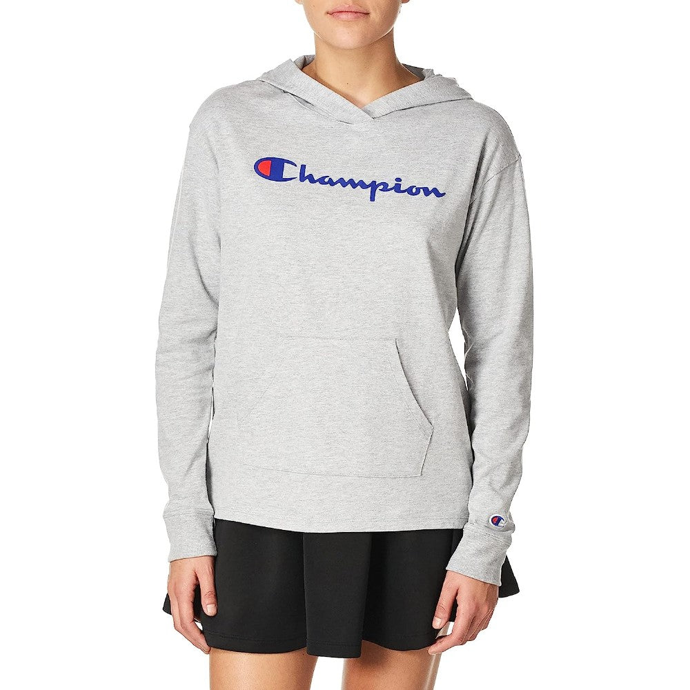 Hoodie Femenino Champion Middleweight Gris