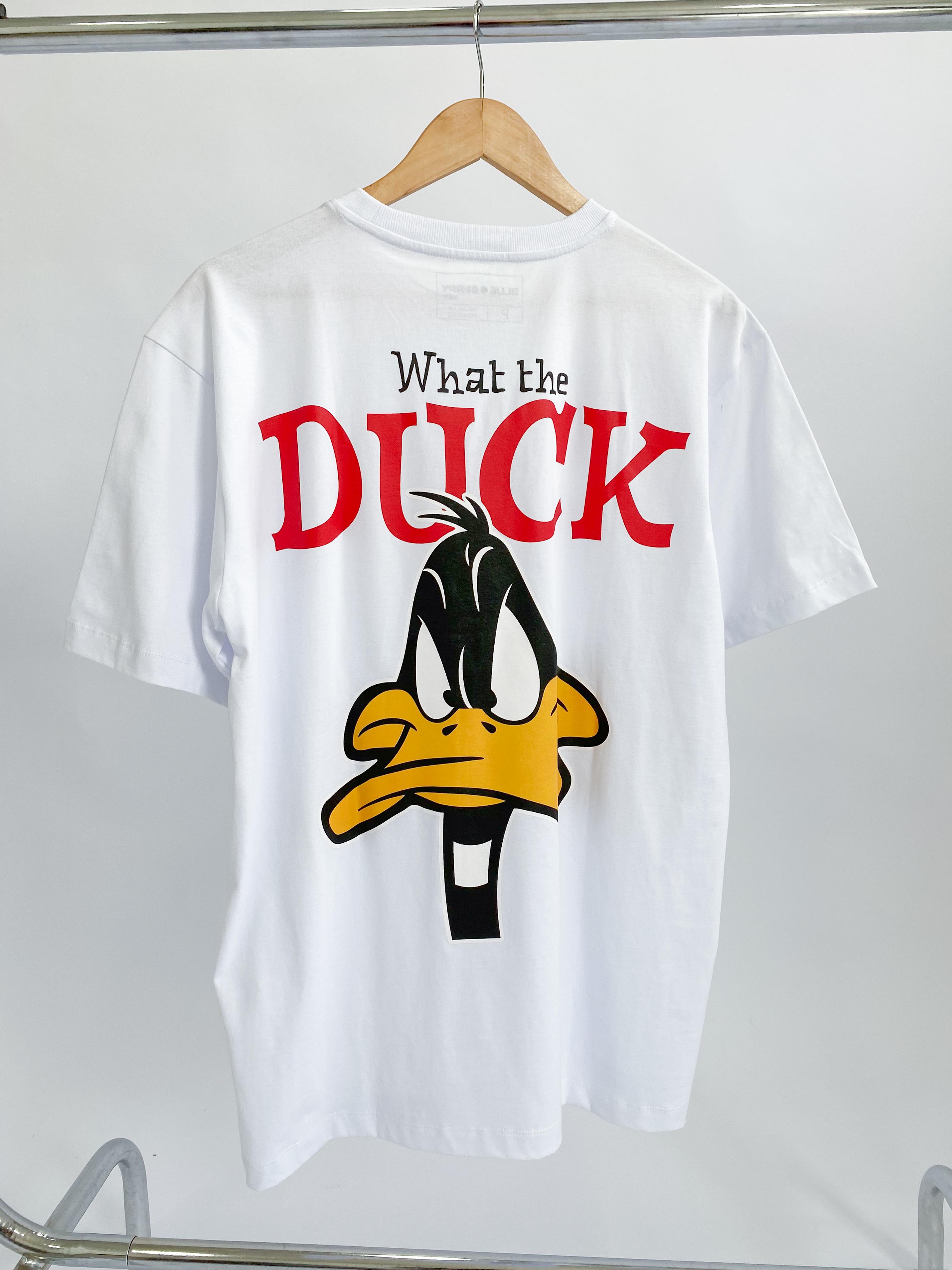 Remera Masculino Blueberry Oversize Duck  Blanco