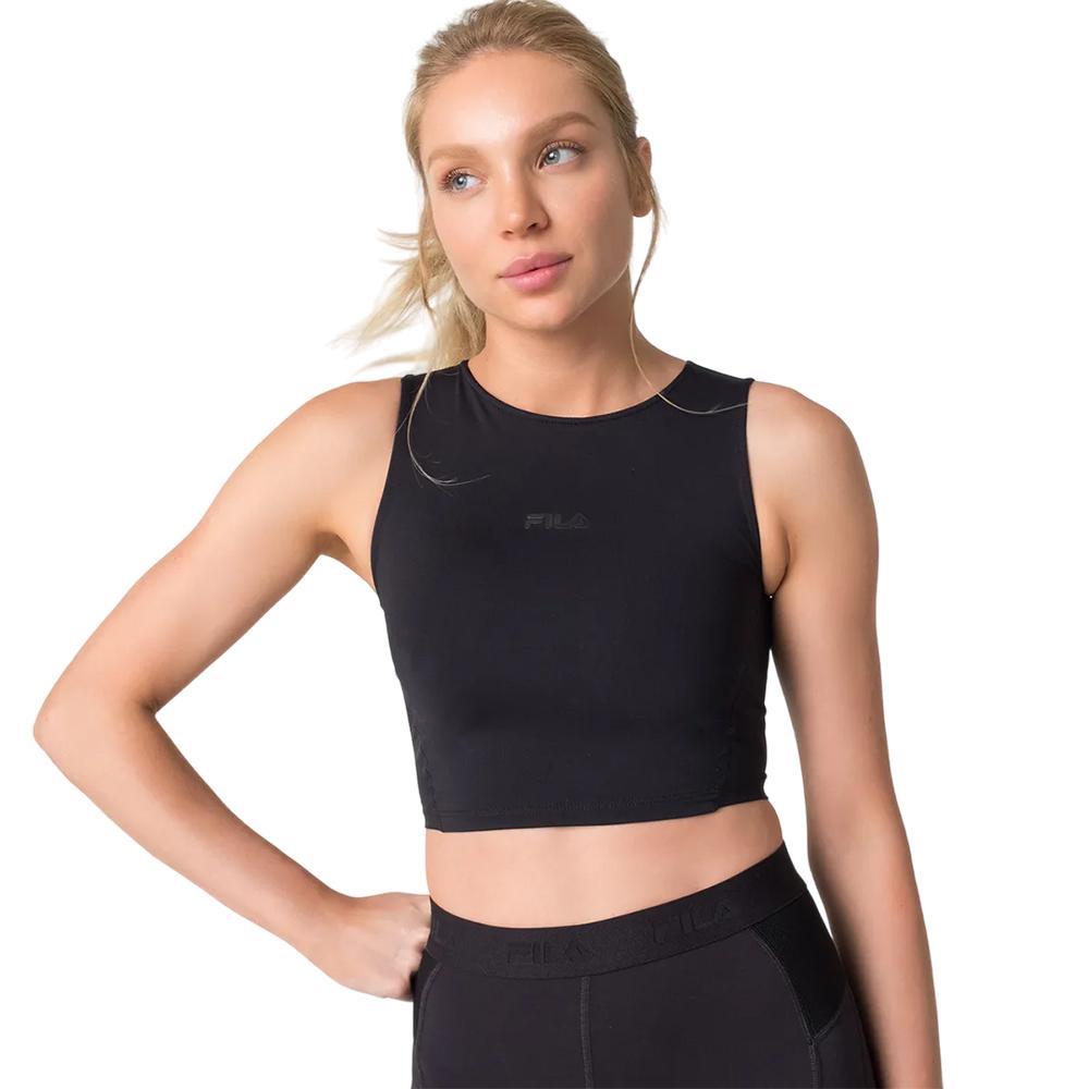 Fila Tops Femenino Women Top Performa Skin Black