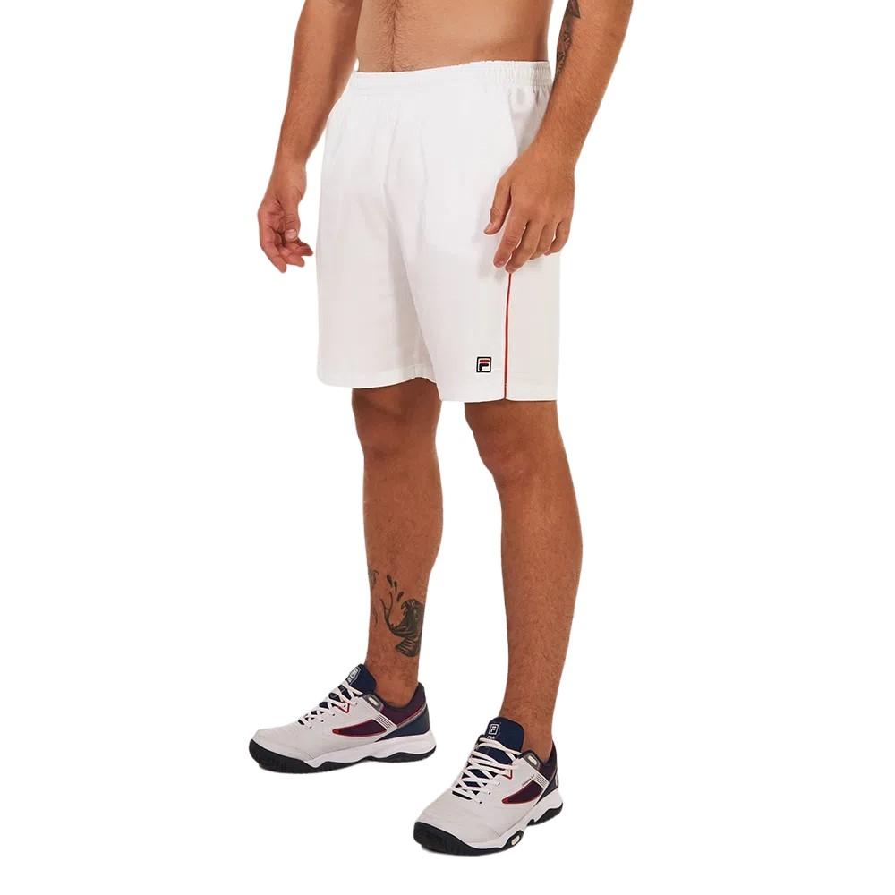 Fila Bermuda Masculino Cinci II Blanco/Rojo