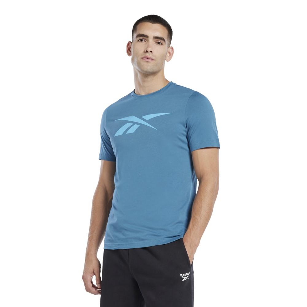 Reebok Masculino Gs Vector Tee Steely Blue S23-R