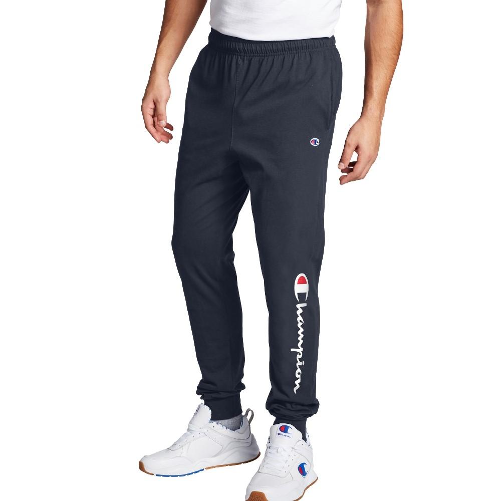 Champion Masculino Classic Graphic Jersey Jogger Navy