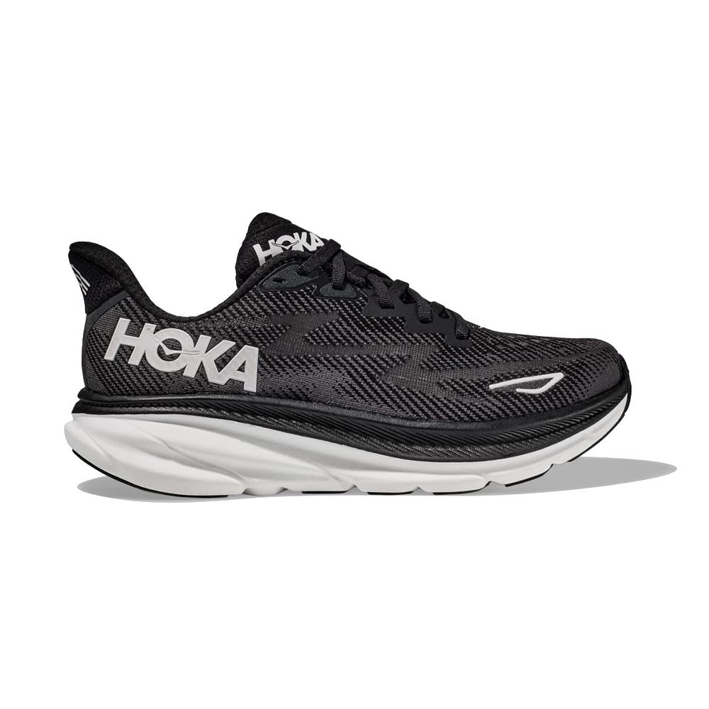 Hoka Running Masculino Clifton 9 Black/White