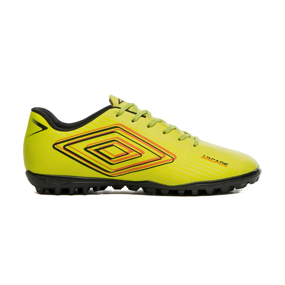 Umbro Futbol Society Arcade Verde Lima/Preto/Salmon