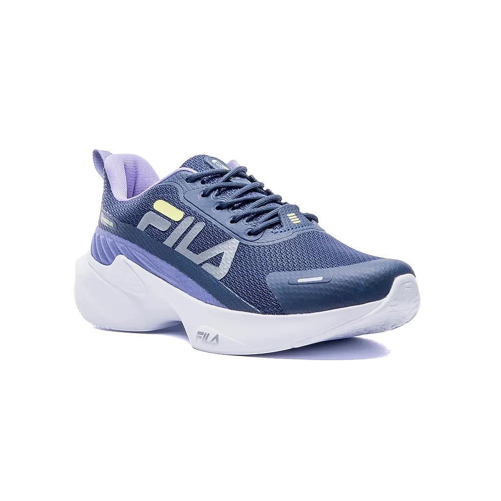 F02TR000466462-6462 Fila Deportivos Femenino Running Progress Lite Navy/Paisley Purple/Soft Yellow