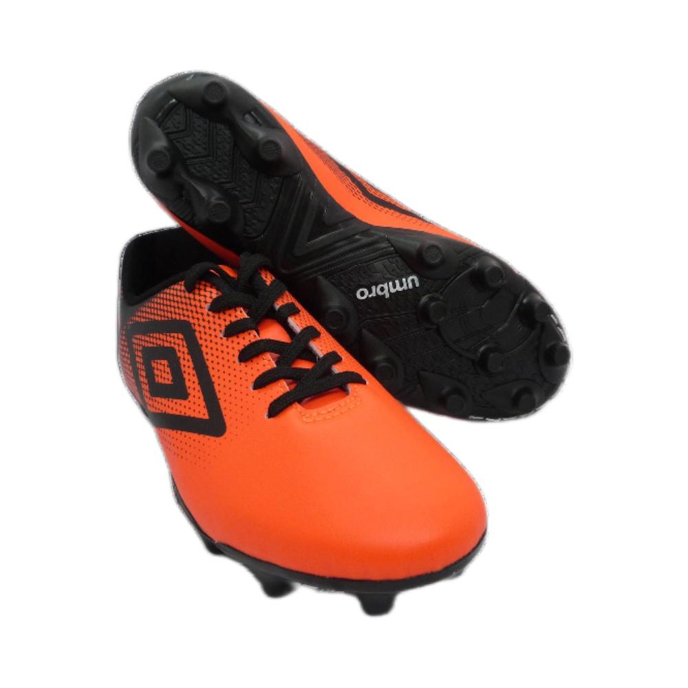 Umbro Futbol Campo Masculino Game Coral/Negro