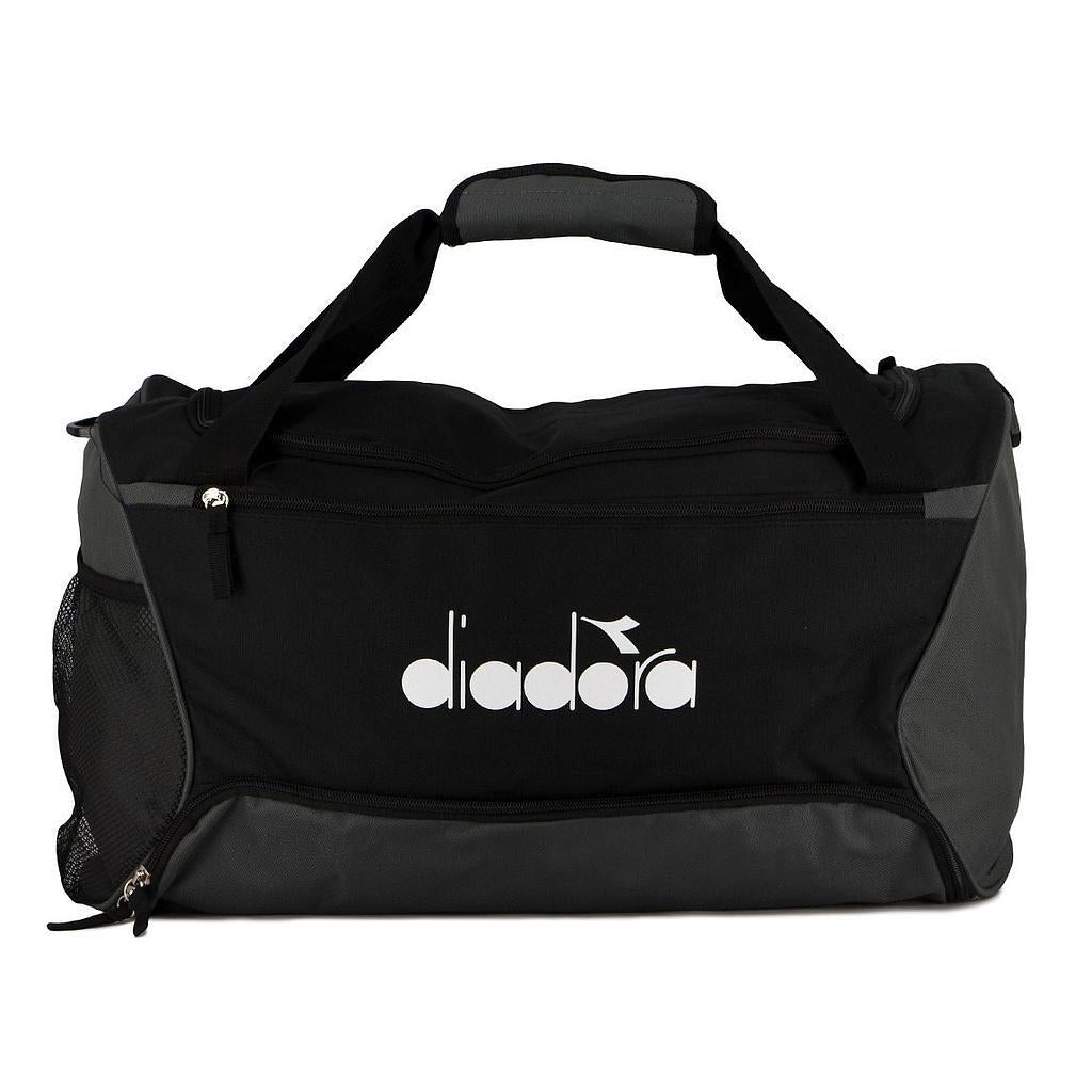 W-LYX19687A-Black/Grey Diadora Bolsos SportStyle Travel Bag Black/Grey