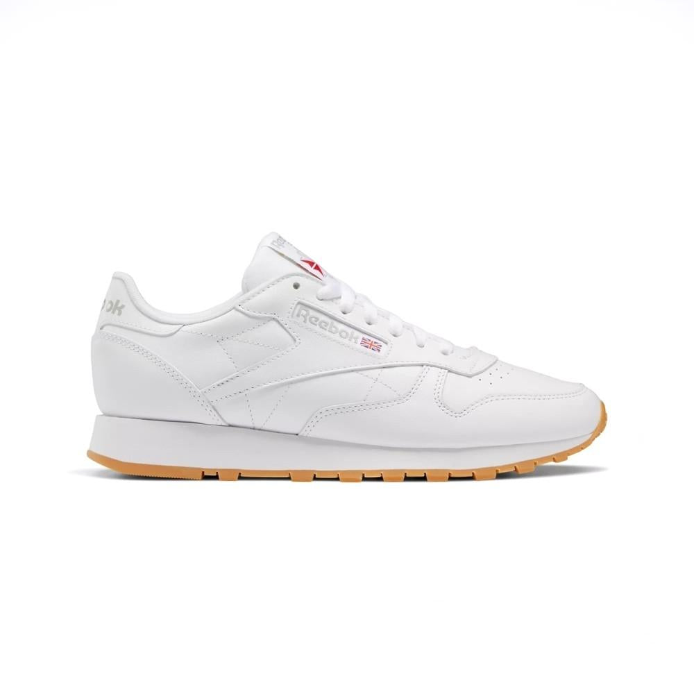 Reebok Classics Femenino Classic Leather Ftwr White/Pure Grey 3/Reebok Rubber Gum-03