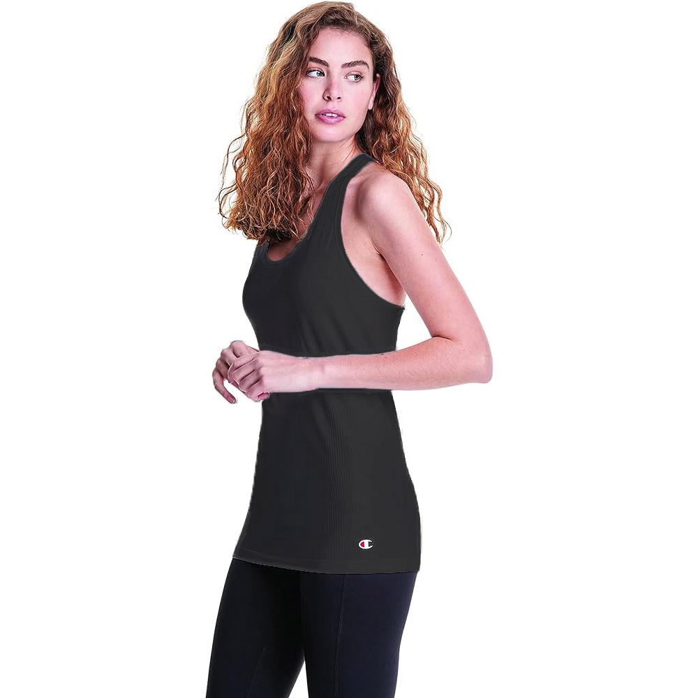 Champion Musculosa Femenino THE ECO INFINITY TANK BLACK