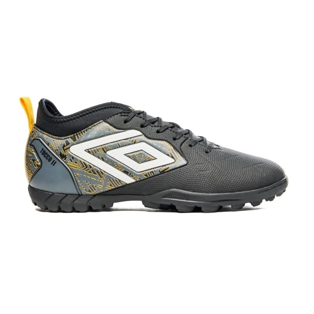 Umbro Futbol Society Masculino Tocco II Club Negro/Blanco/Amarillo