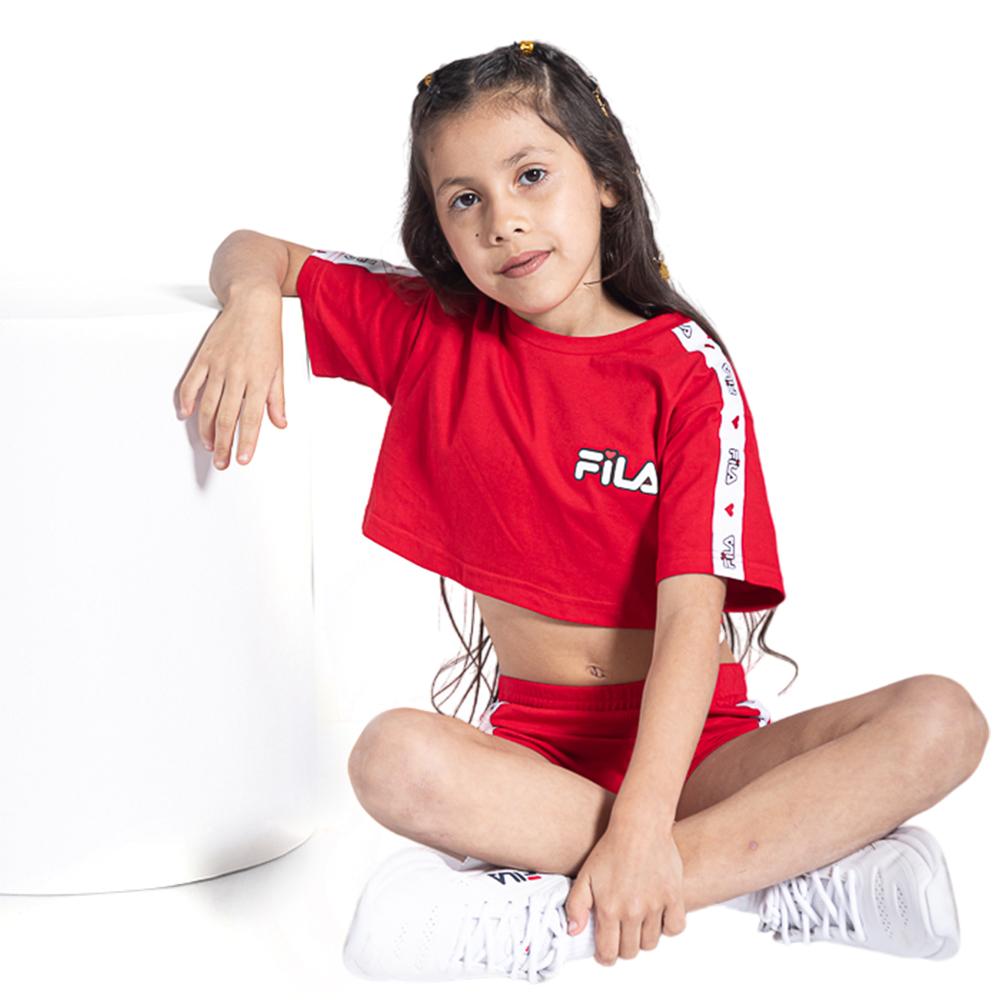 Fila Remeras Niños Pippa T Shirts Fila Red