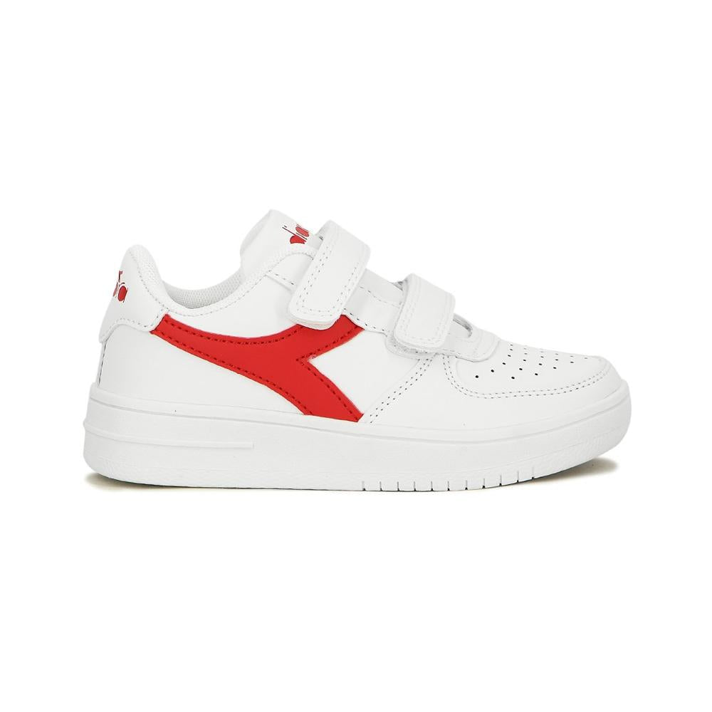 Diadora Casual Niños Spitfire V K White/Red